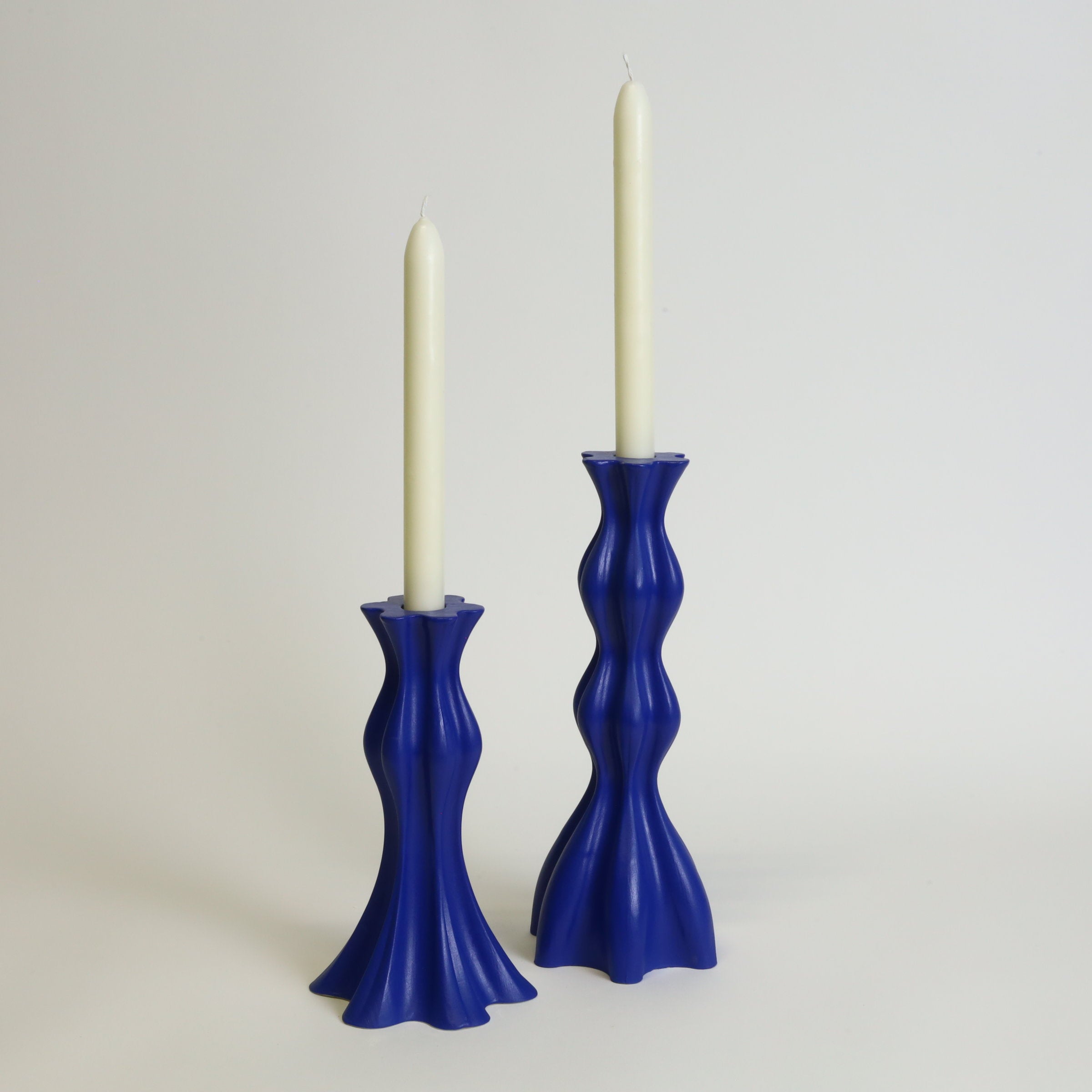 Candlestick in Cobalt