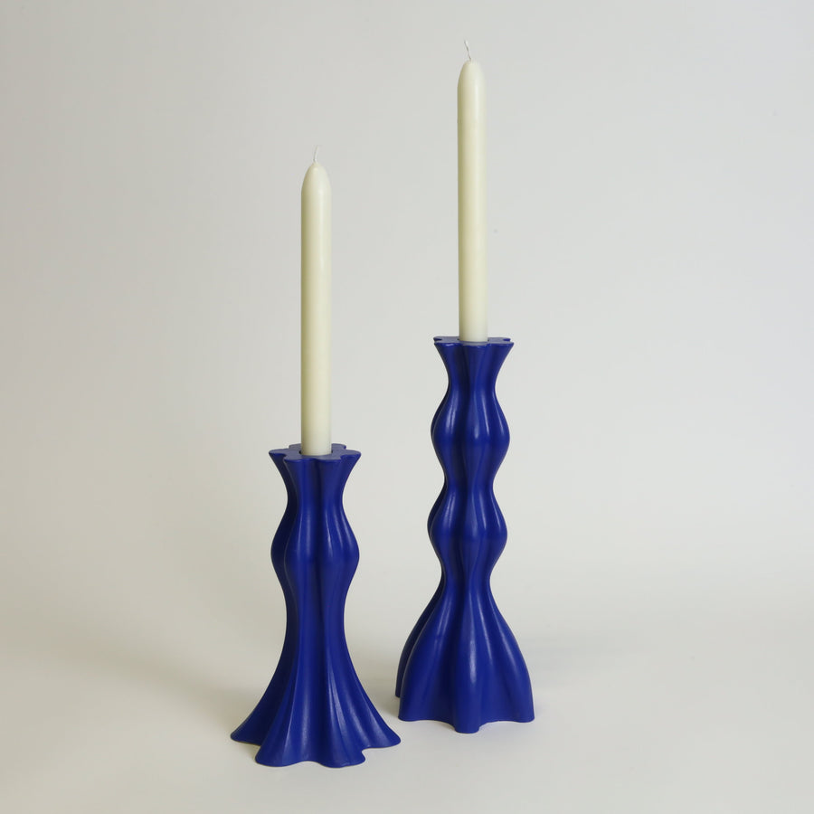 Candlestick in Cobalt