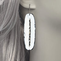 Milky Way Cartouche Earrings