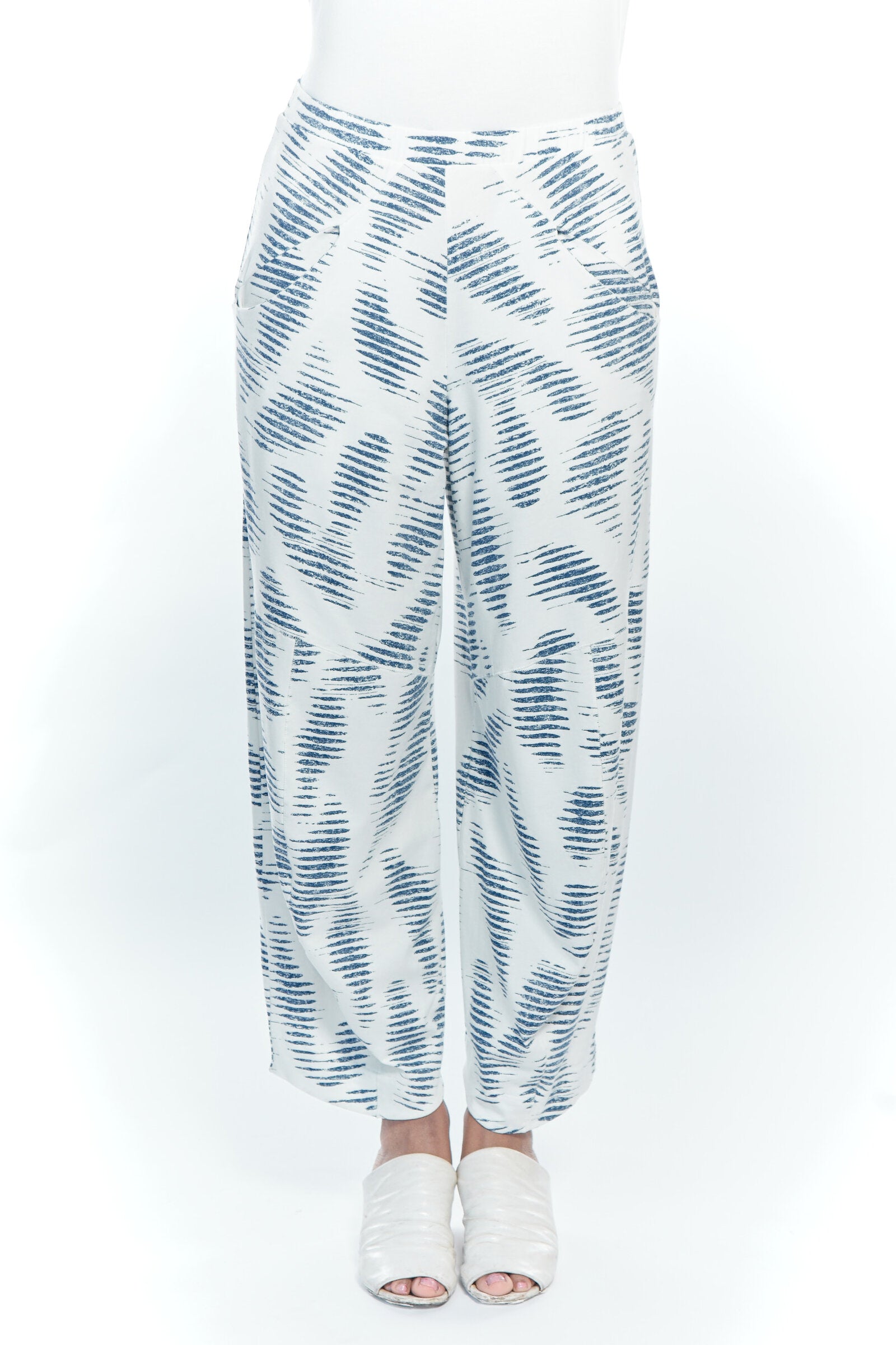 Ivory Lotus Print