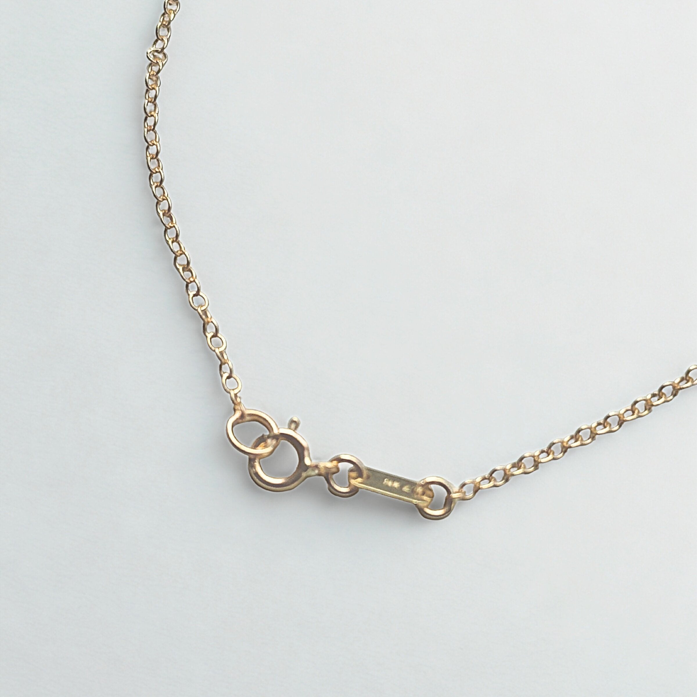 Half Moon Sapphire Necklace