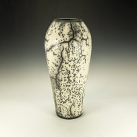 Tall Naked Raku Pottery