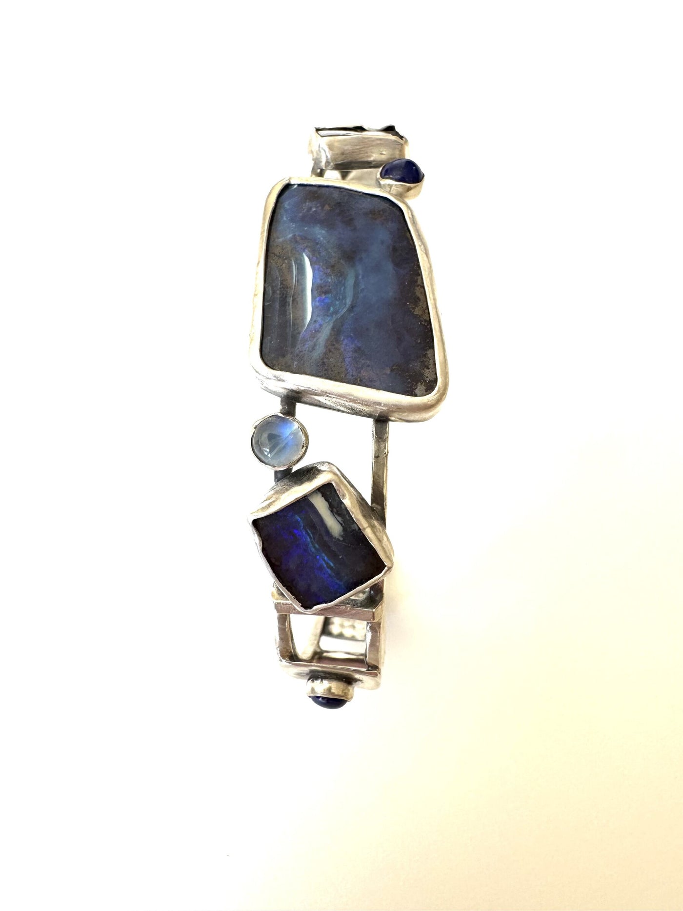 Boulder Opal and multi stone bracelet