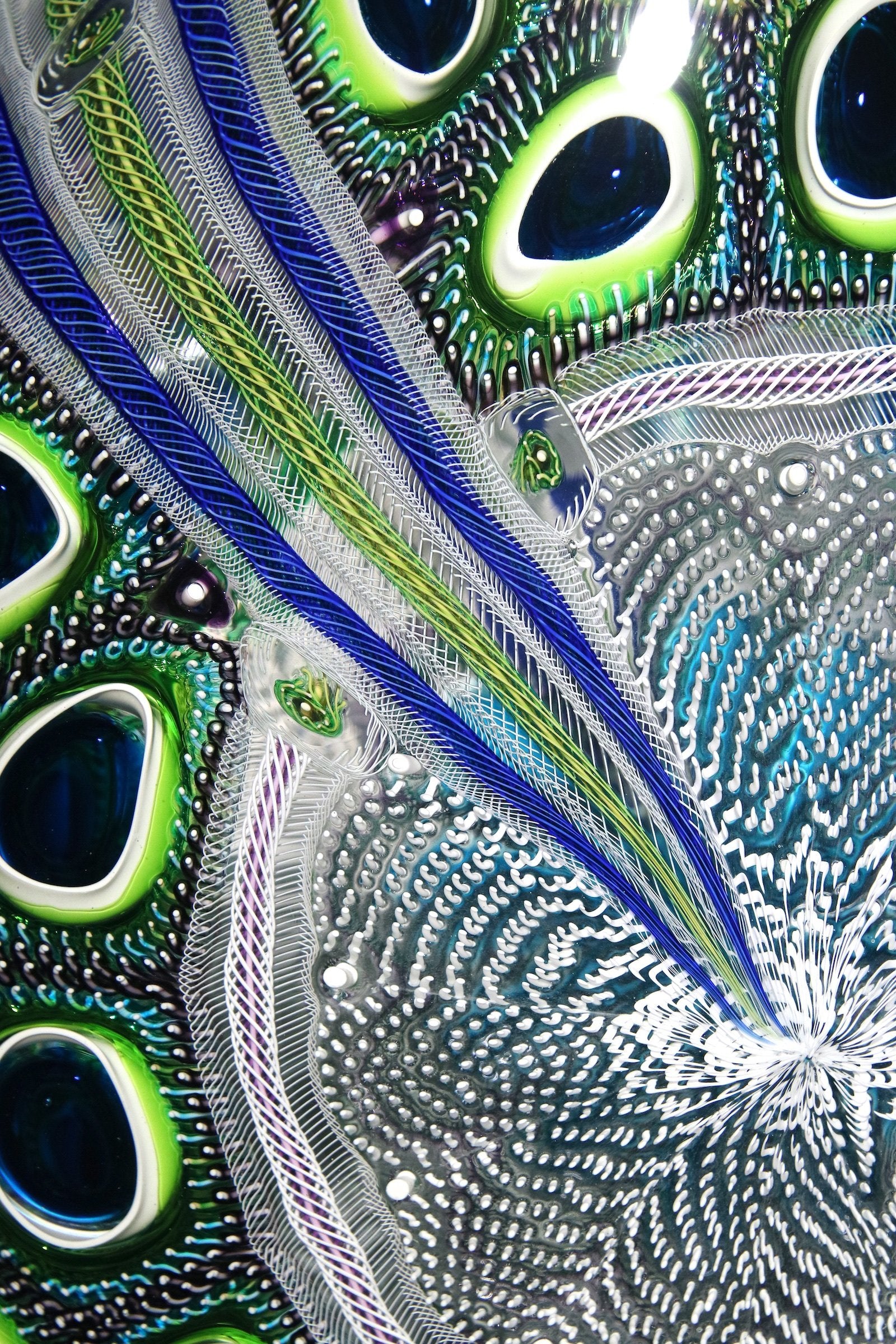 Lime Aqua Hyacinth Foglio II