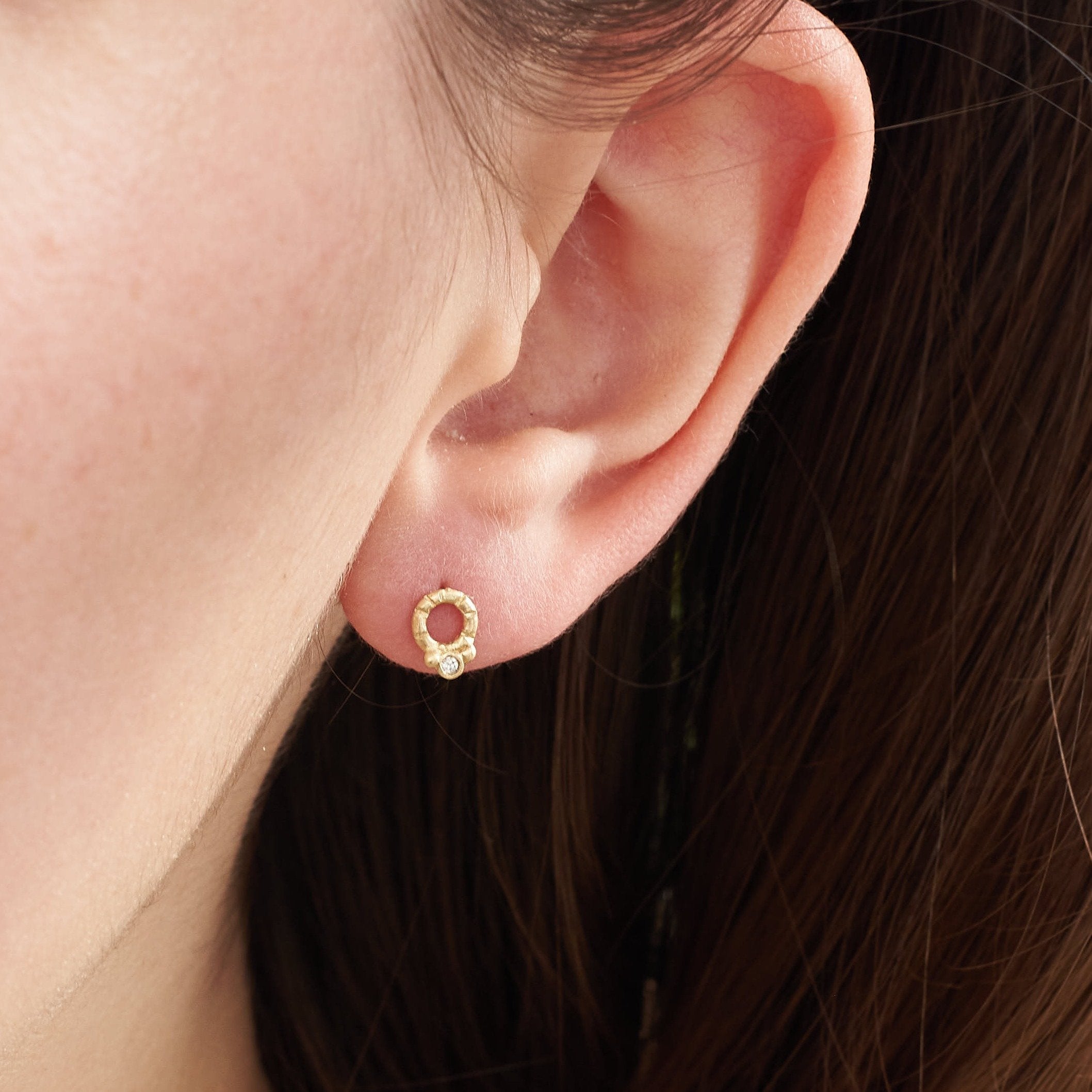 The Violetta Stud Earrings