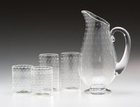 Bubble Pitcher and Glasses