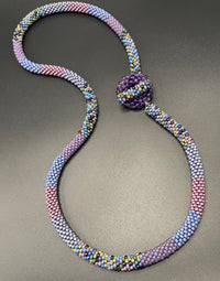 Amethyst Toggle Necklace
