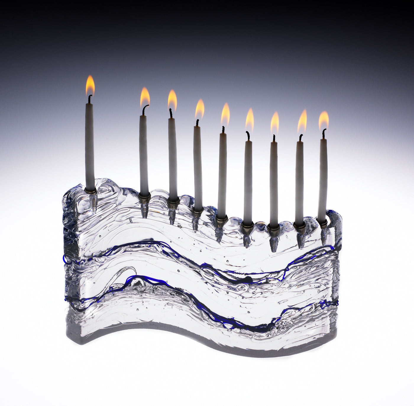 Wave Menorah