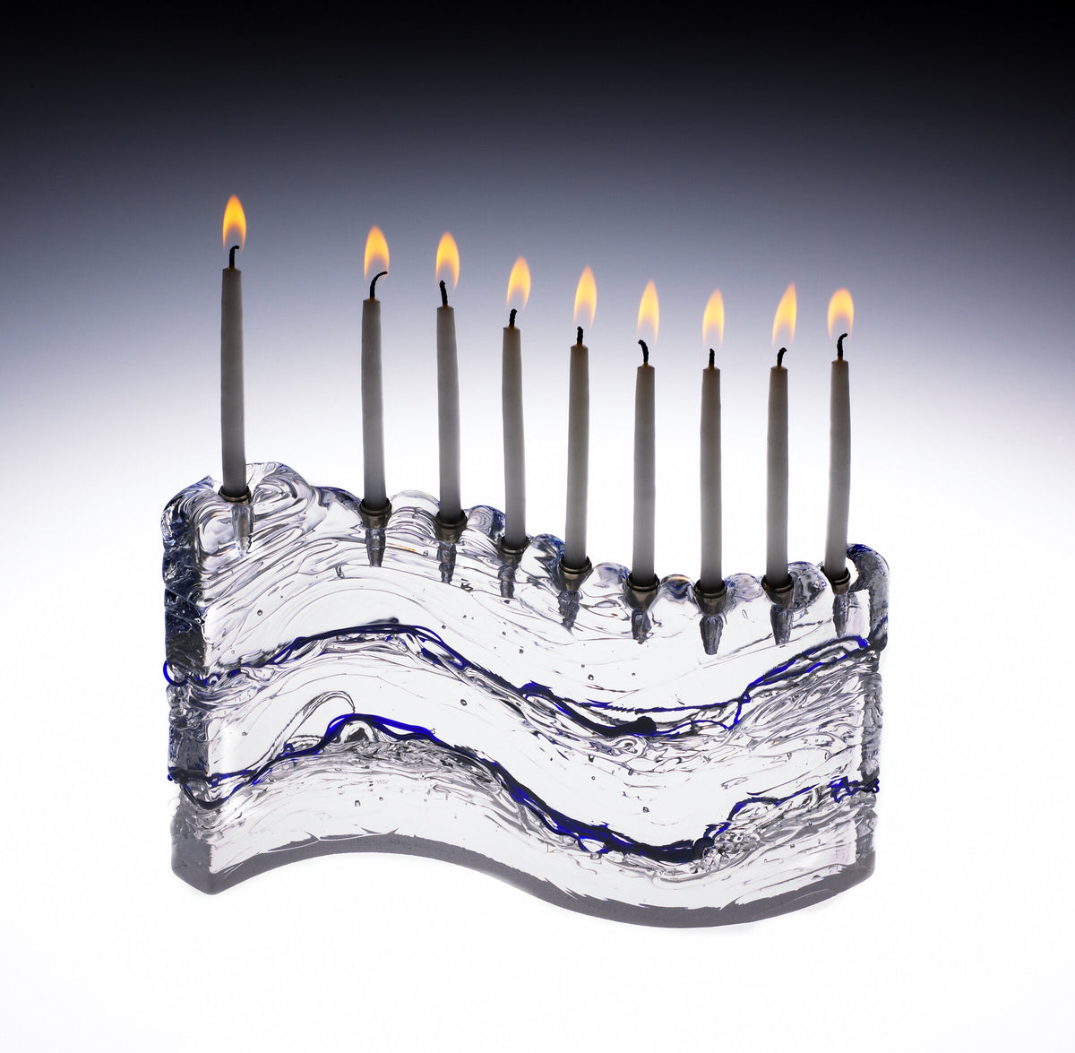 Wave Menorah