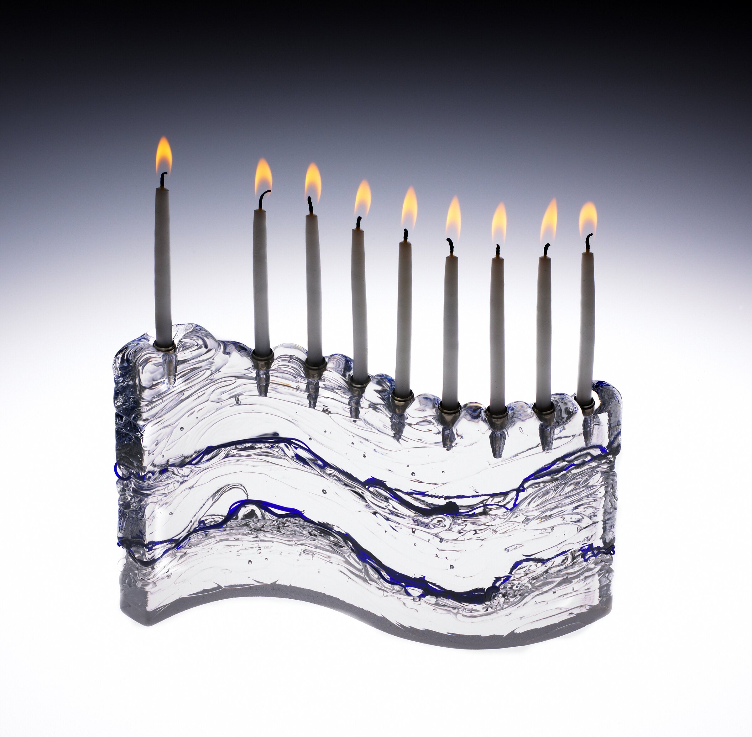 Wave Menorah