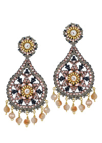 Teardrop with a Twist Earrings