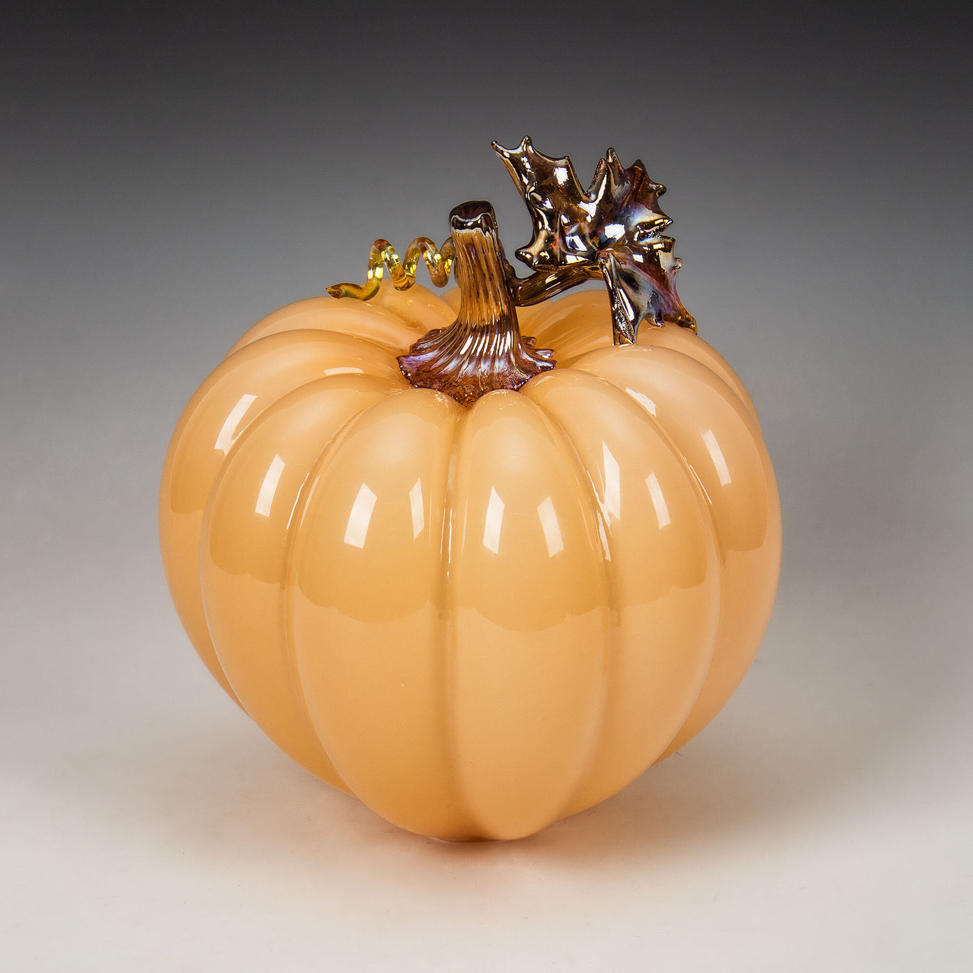 large apricot pumpkin