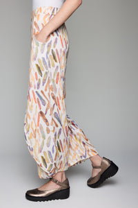 Ivory/Apricot/Violet