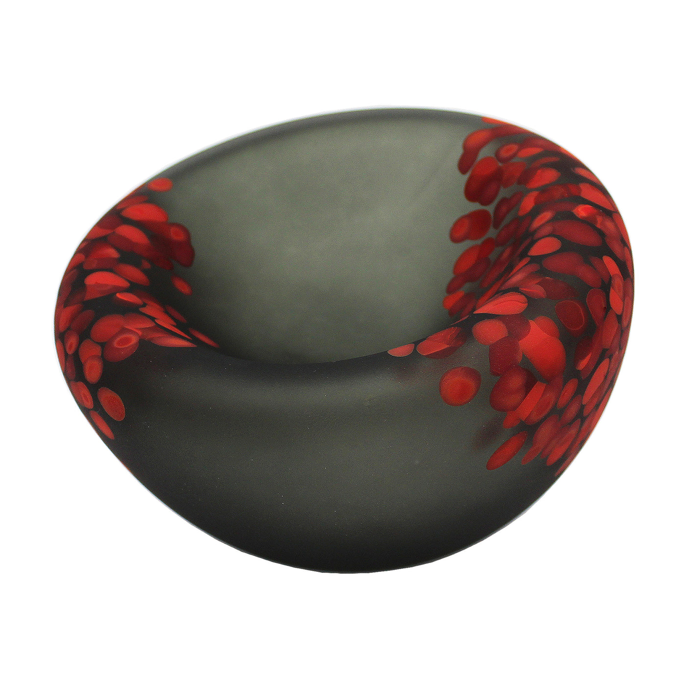 Gray with Red