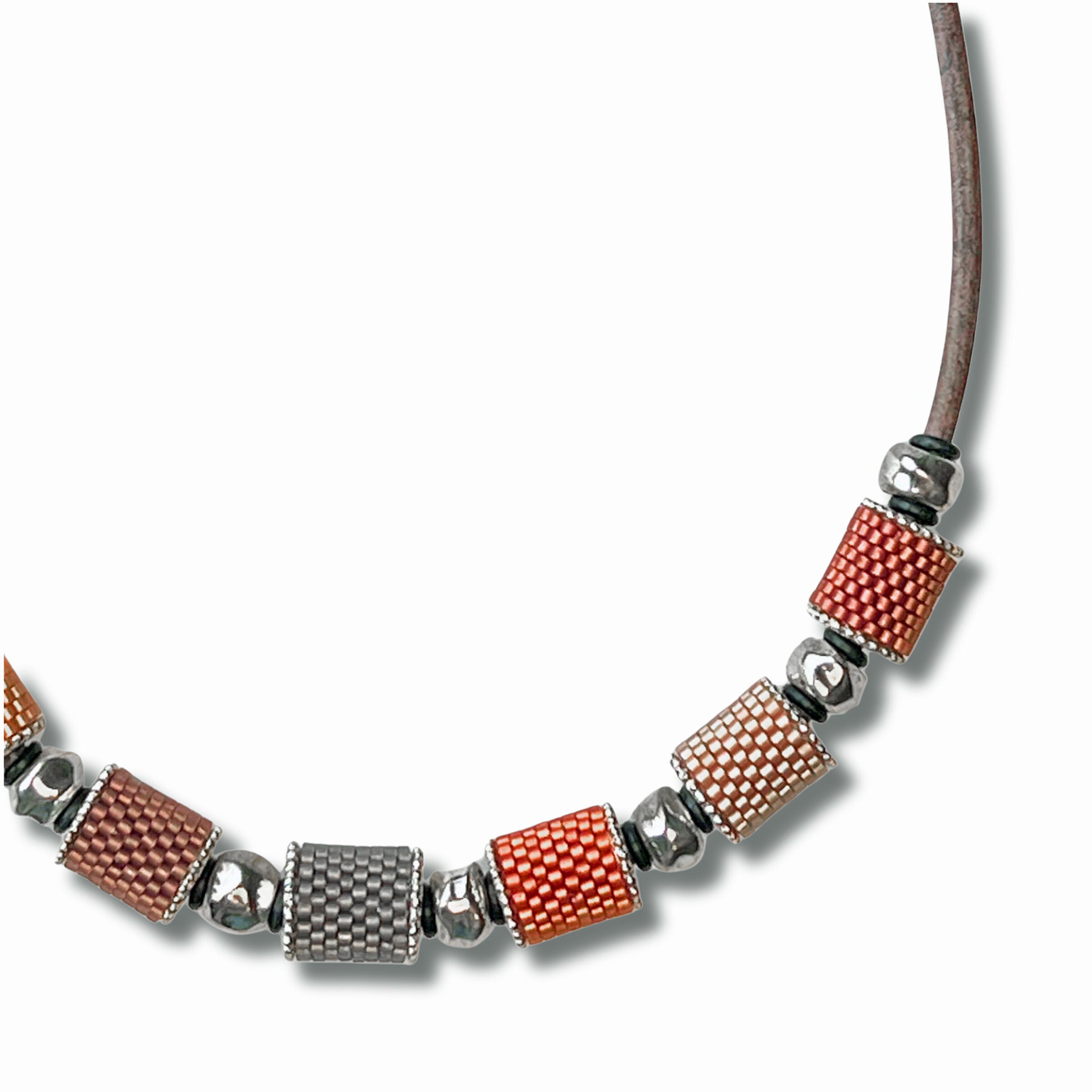 Sunset Shimmer Barrel Necklace
