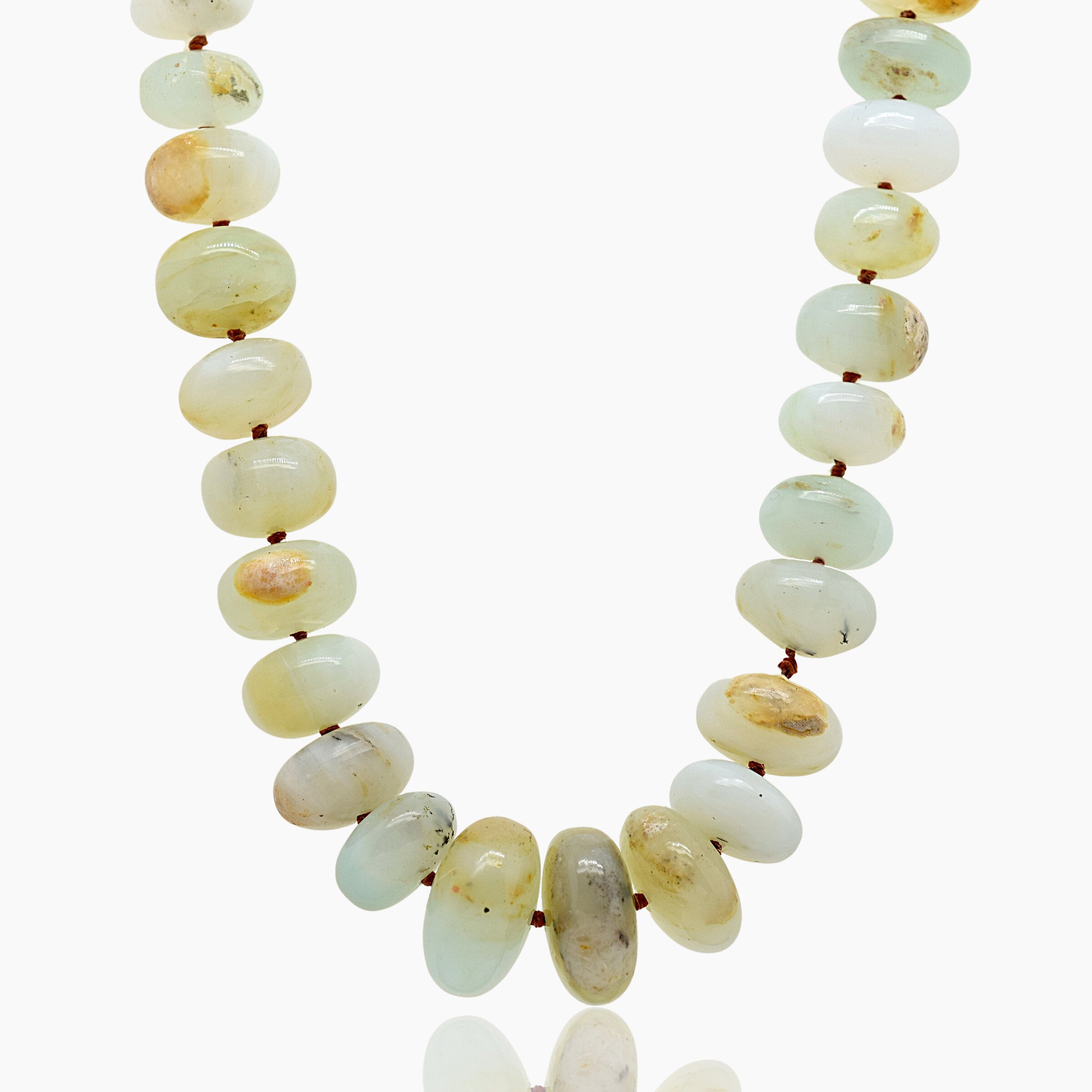 Peruvian Opal Beaded Necklace