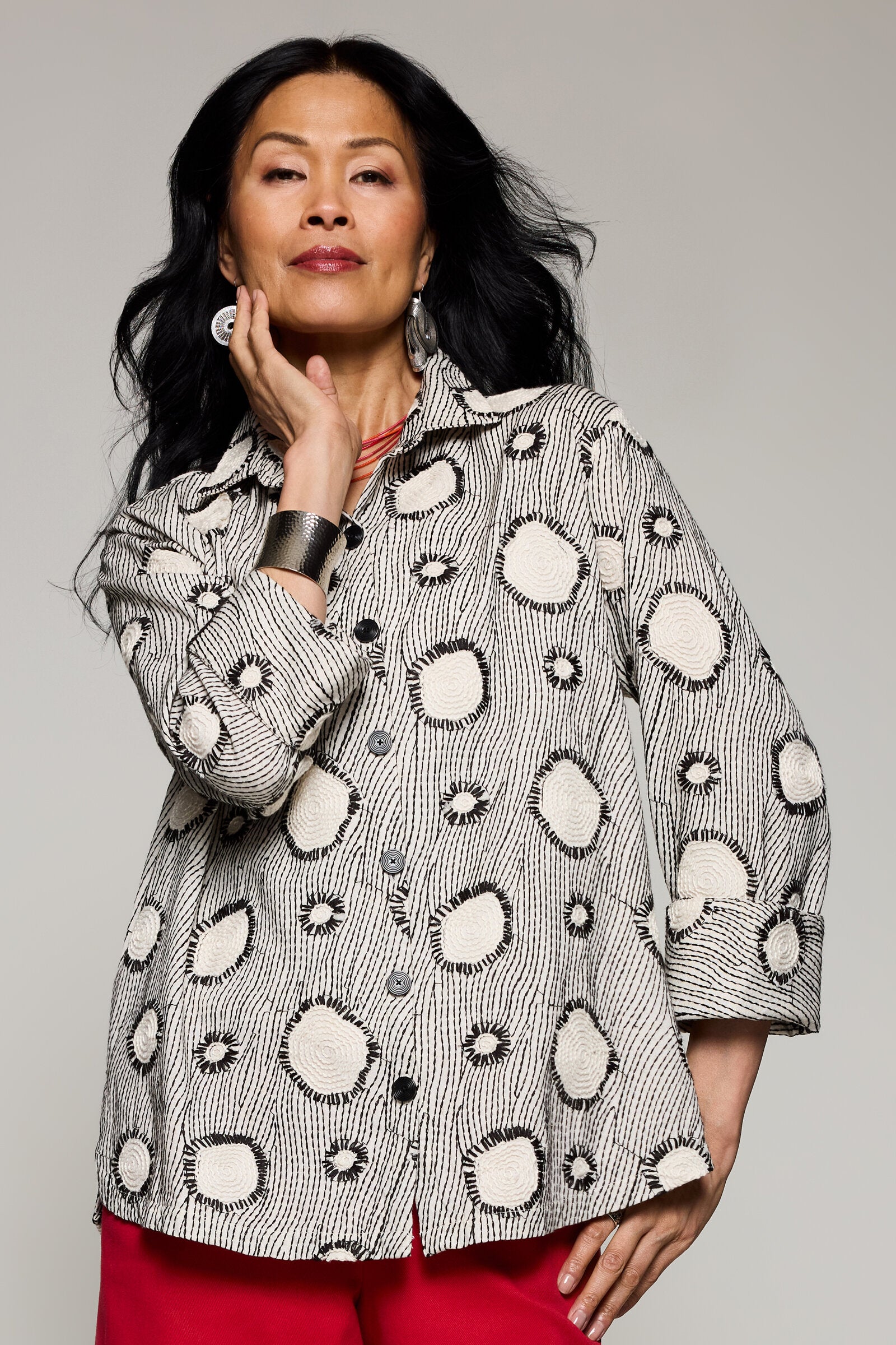 Embroidered Quinne Shirt