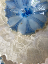 Trio Blue Star Wall Sculpture