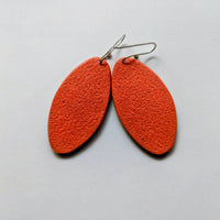 Textured Ovals & Carved Stripes Earrings