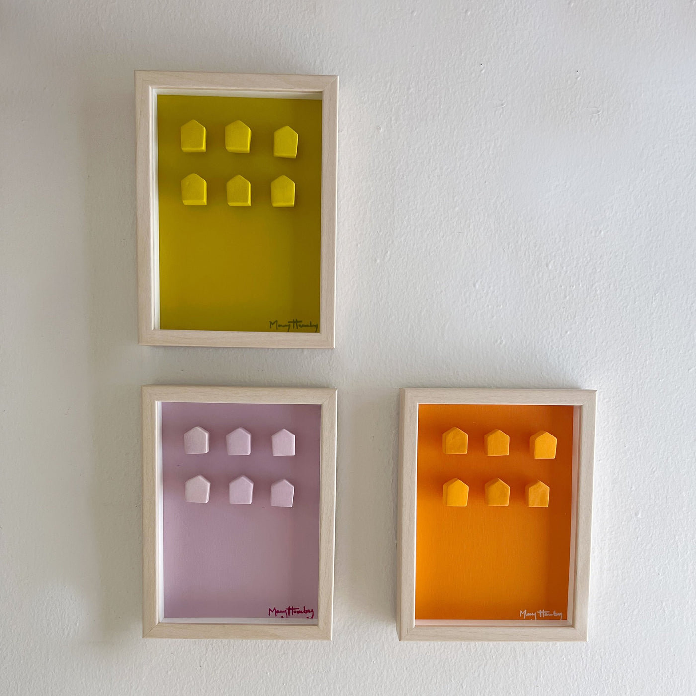Citrine, Lilac, Orange