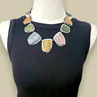 Engraved Kaleidoscope Necklace