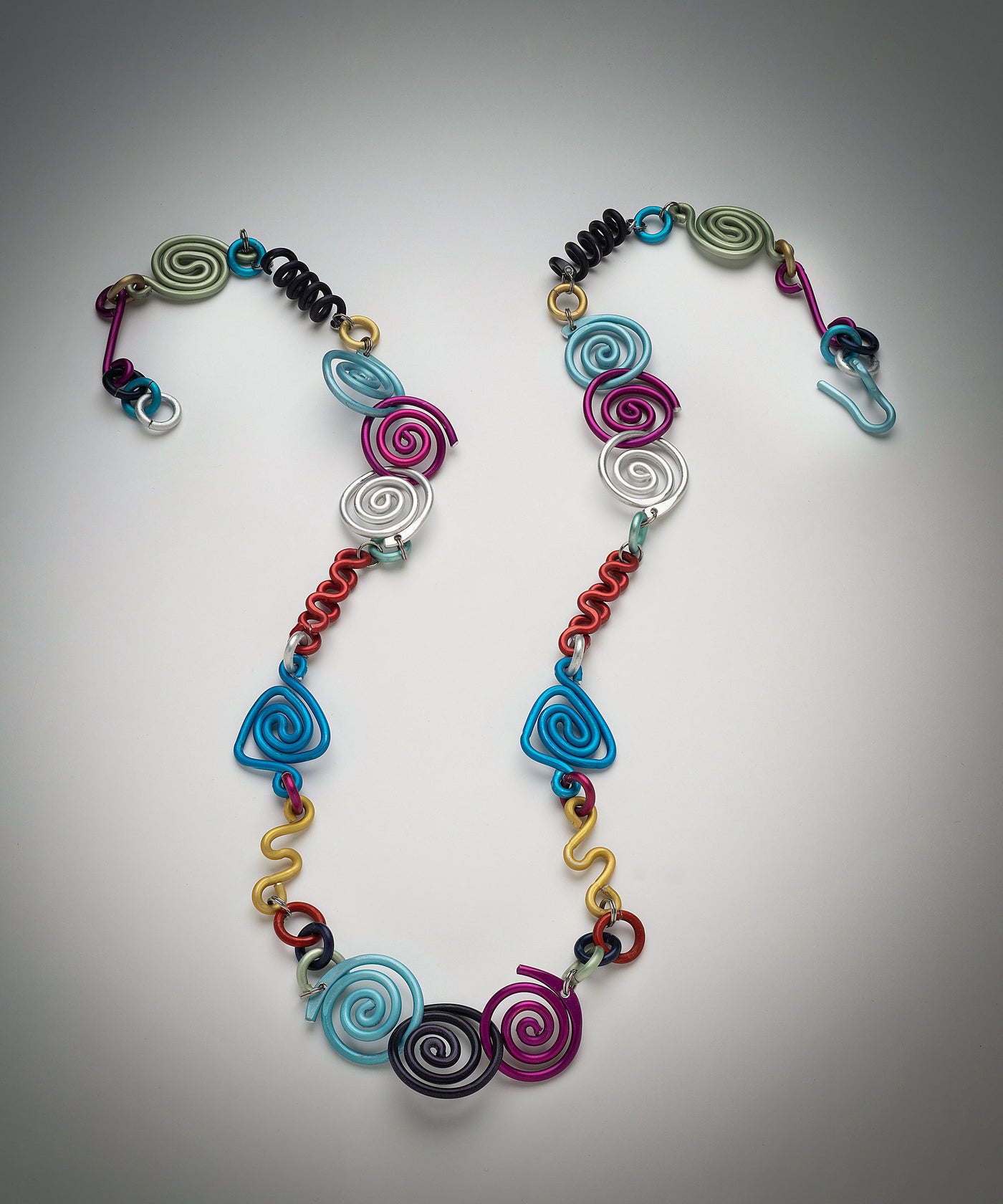 Swinging Swirls Necklace