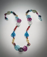Swinging Swirls Necklace