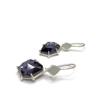 Amethyst Hematite Azores Earrings