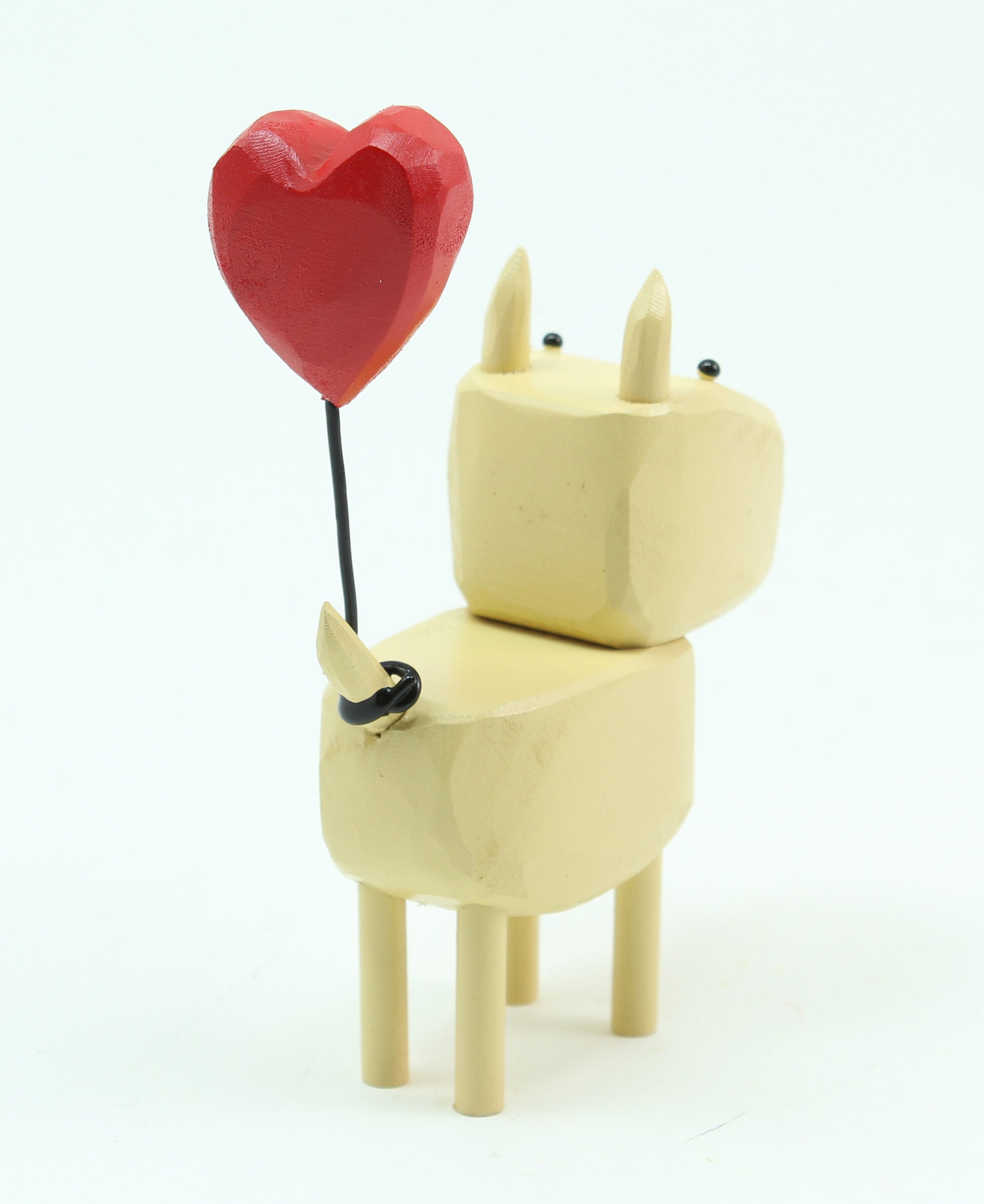 Scottie with Heart Balloon