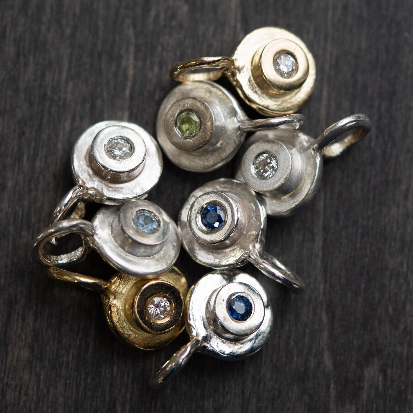 Gemstone Charm Necklace