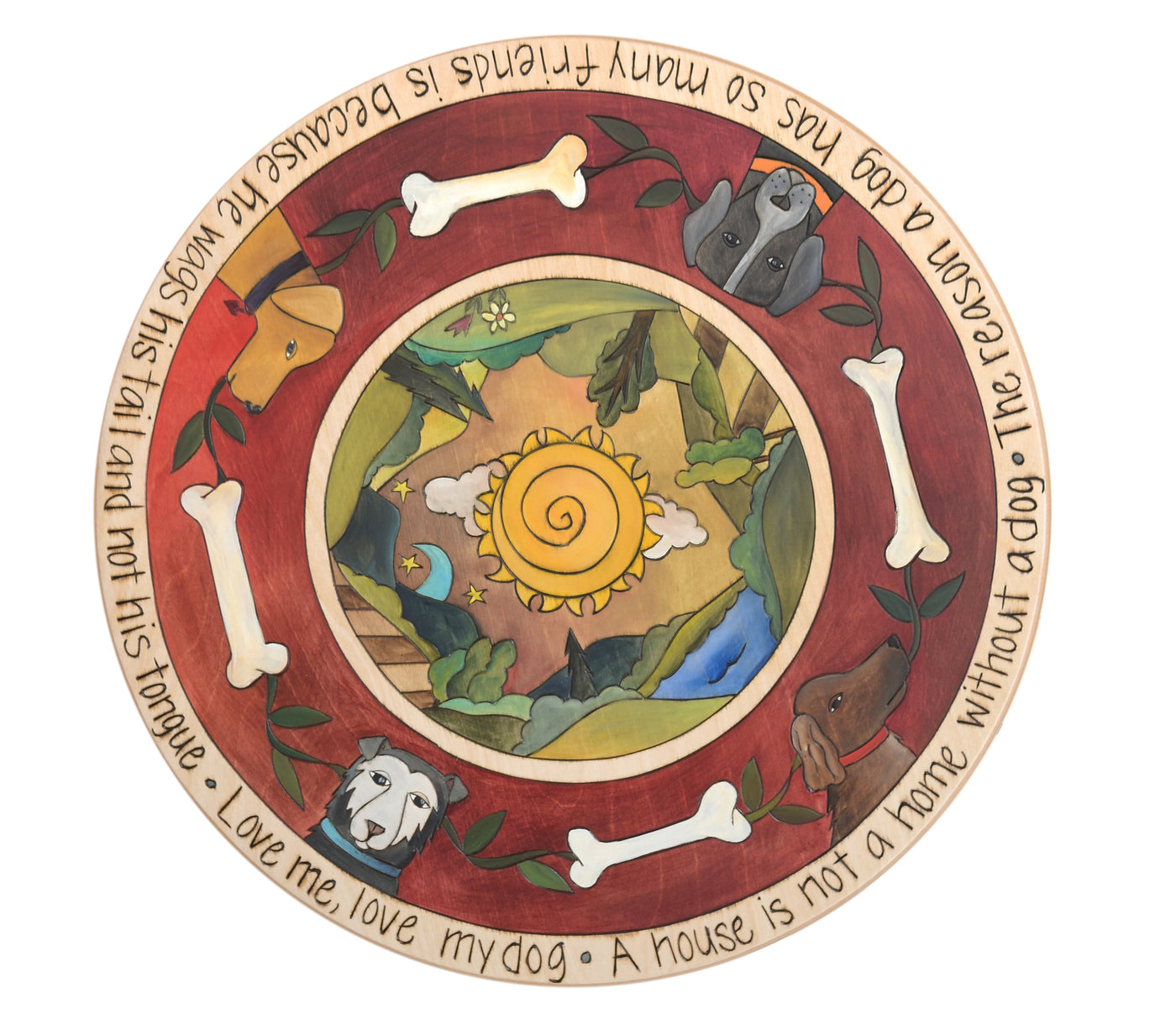 Love Me, Love My Dog Lazy Susan