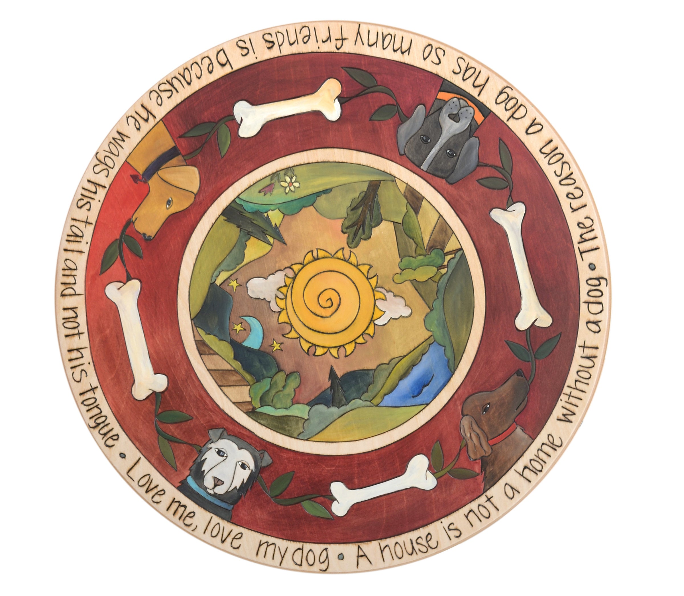 Love Me, Love My Dog Lazy Susan