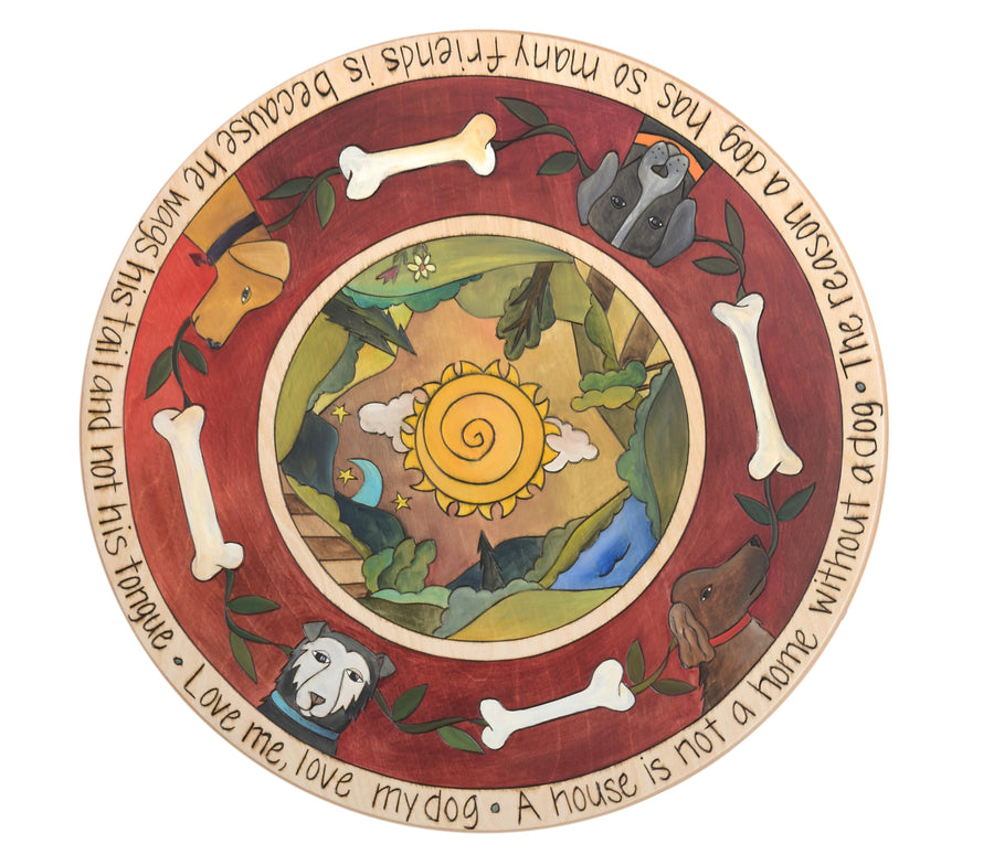 Love Me, Love My Dog Lazy Susan