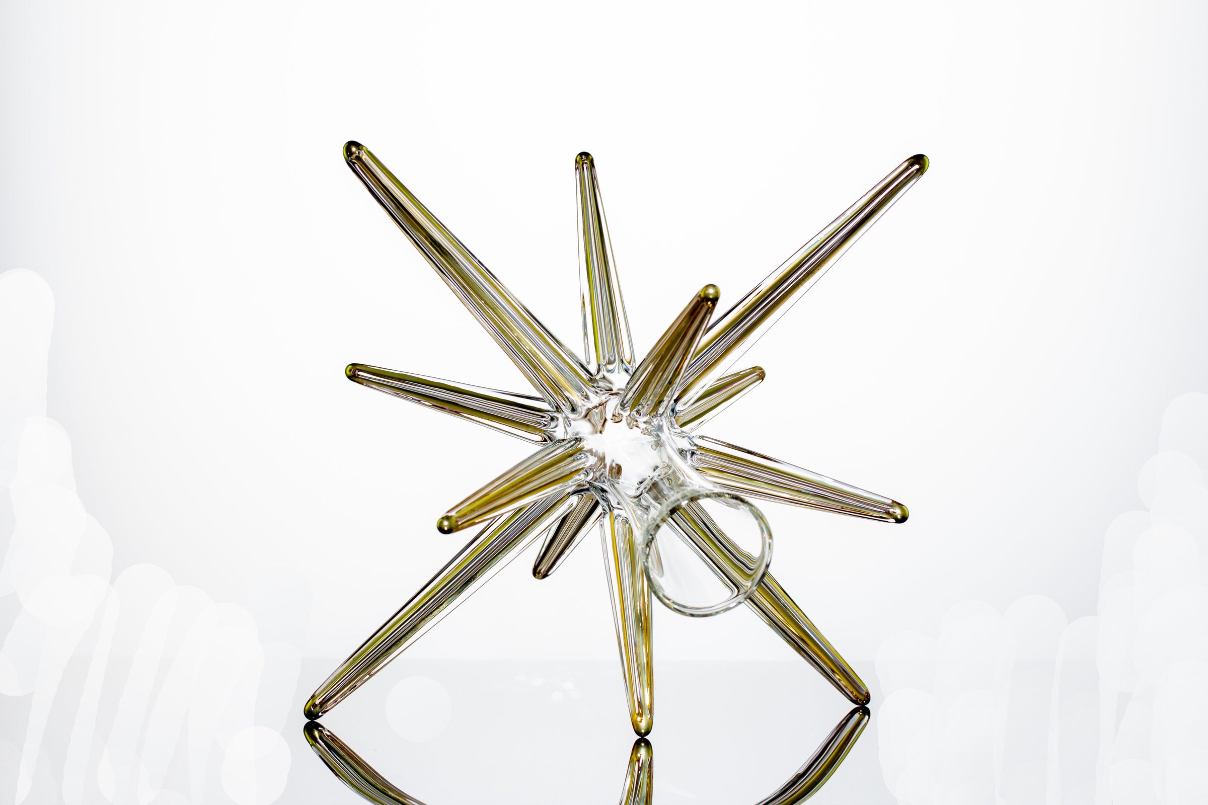 Gold Moravian Tree Star