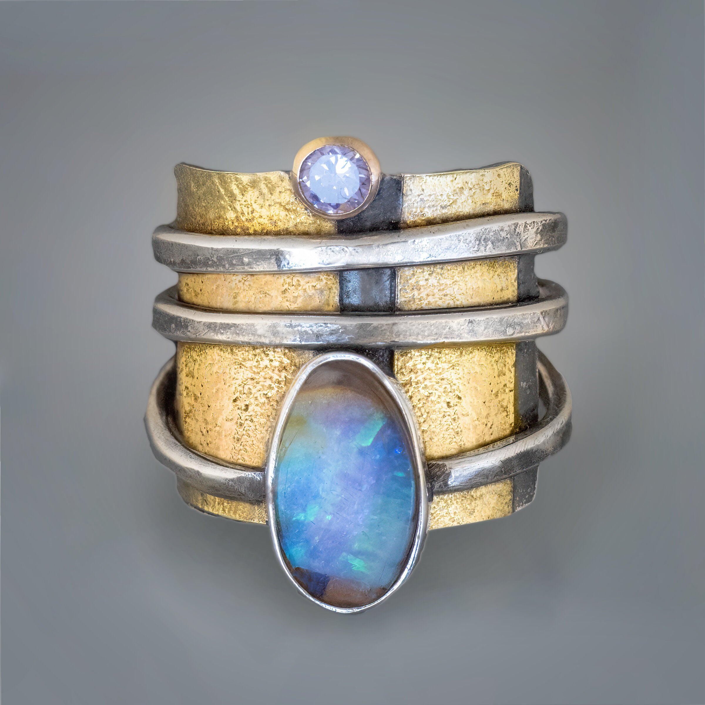 Lavender Meadow Ring