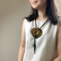 Carnation Bolo Necklace