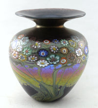 Copper Ruby Vines Vase