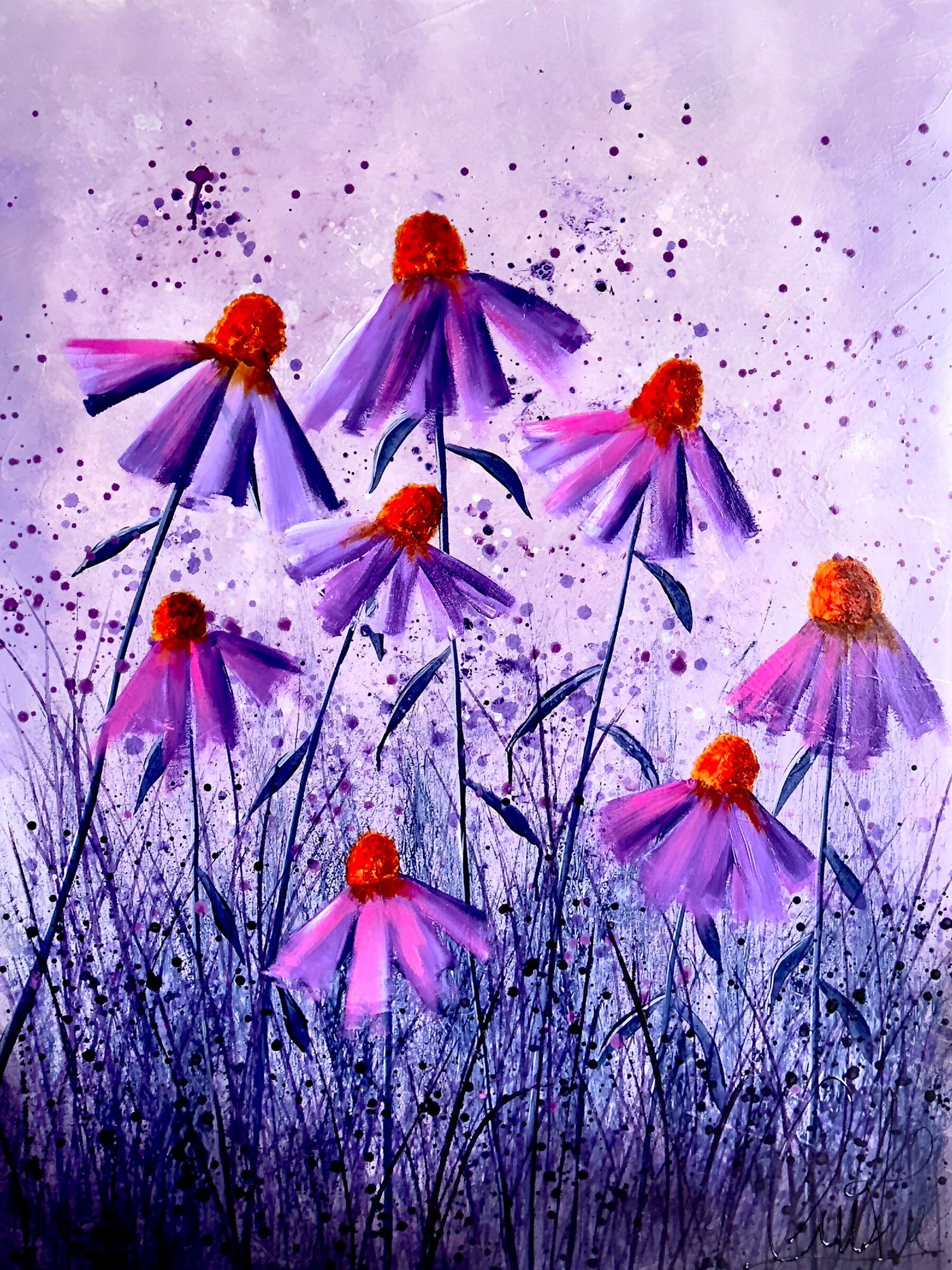Purple Daisies