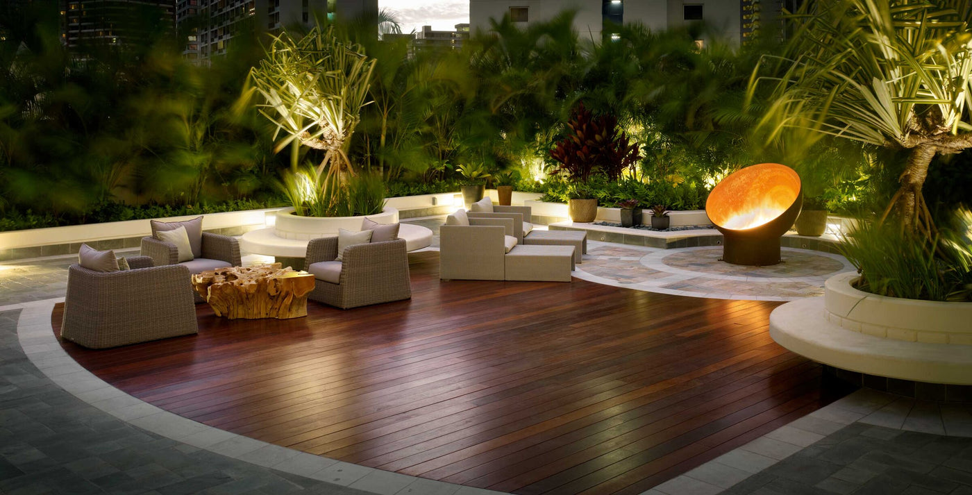 Meridian Sculptural Fire Pit