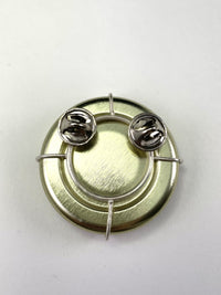 Green & Yellow Meadow Brooch