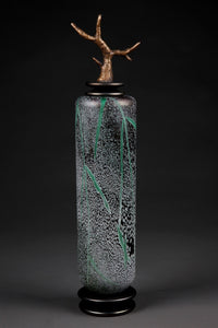 Green Tall Cylinder