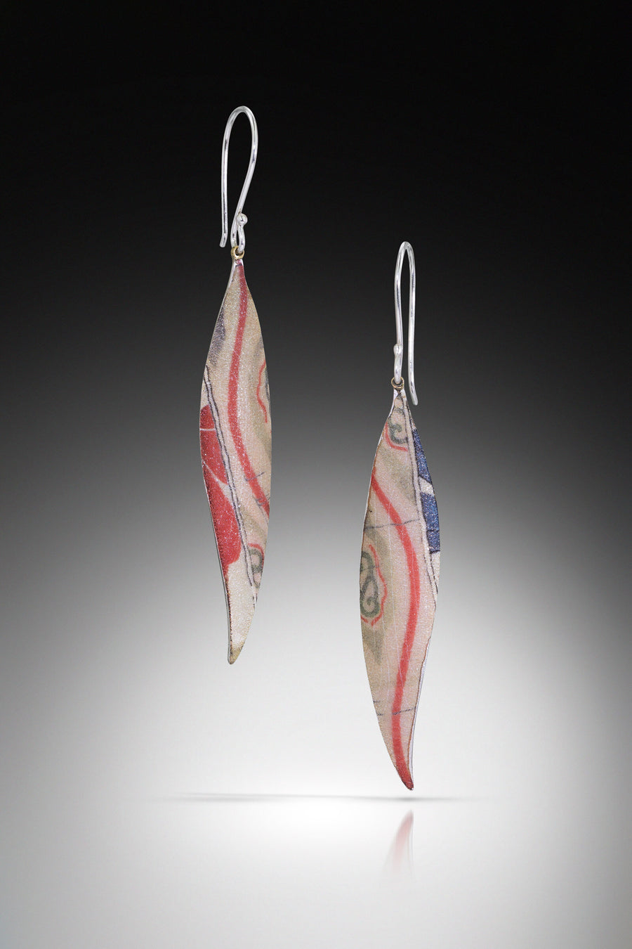 Kimono Willow Leaf Earrings | Photo by Cole Rodger