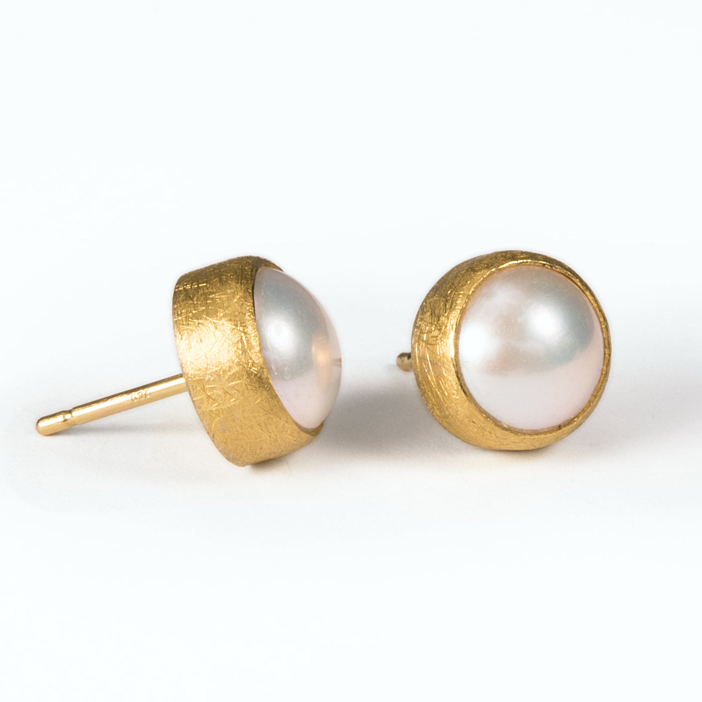 Pearl Stud Earrings
