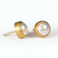 Pearl Stud Earrings