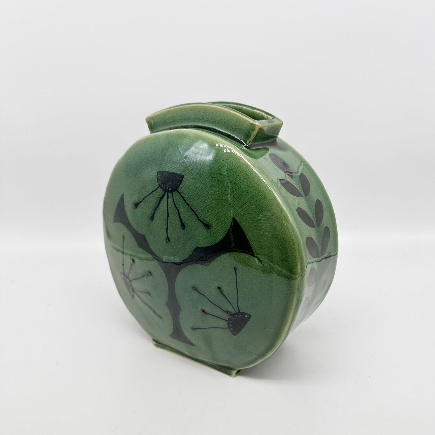 Floral Canteen Vase