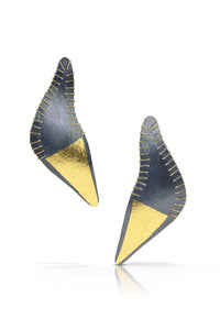 Stitched Edge Earrings
