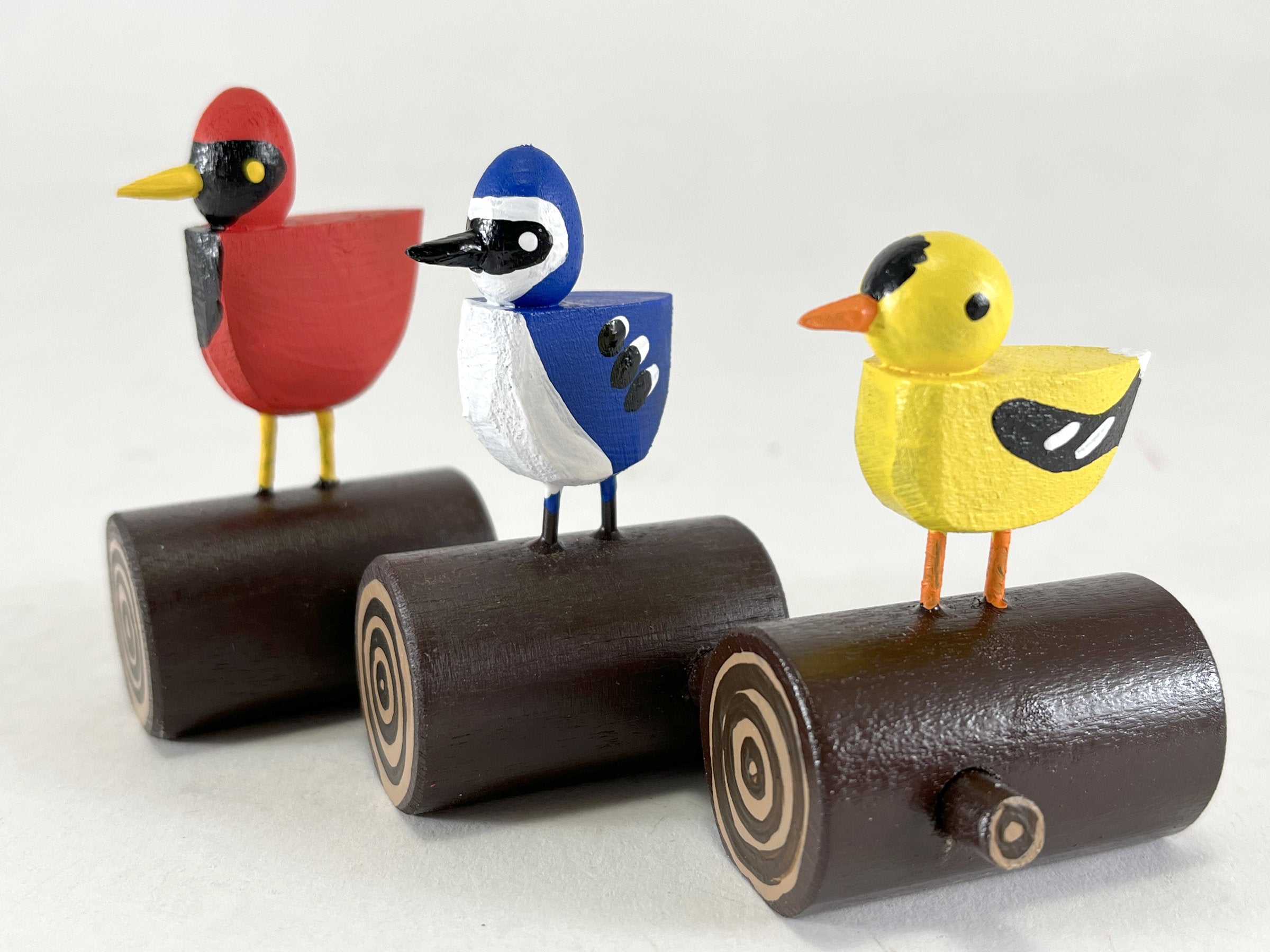 Birds in a Winter Wonderland