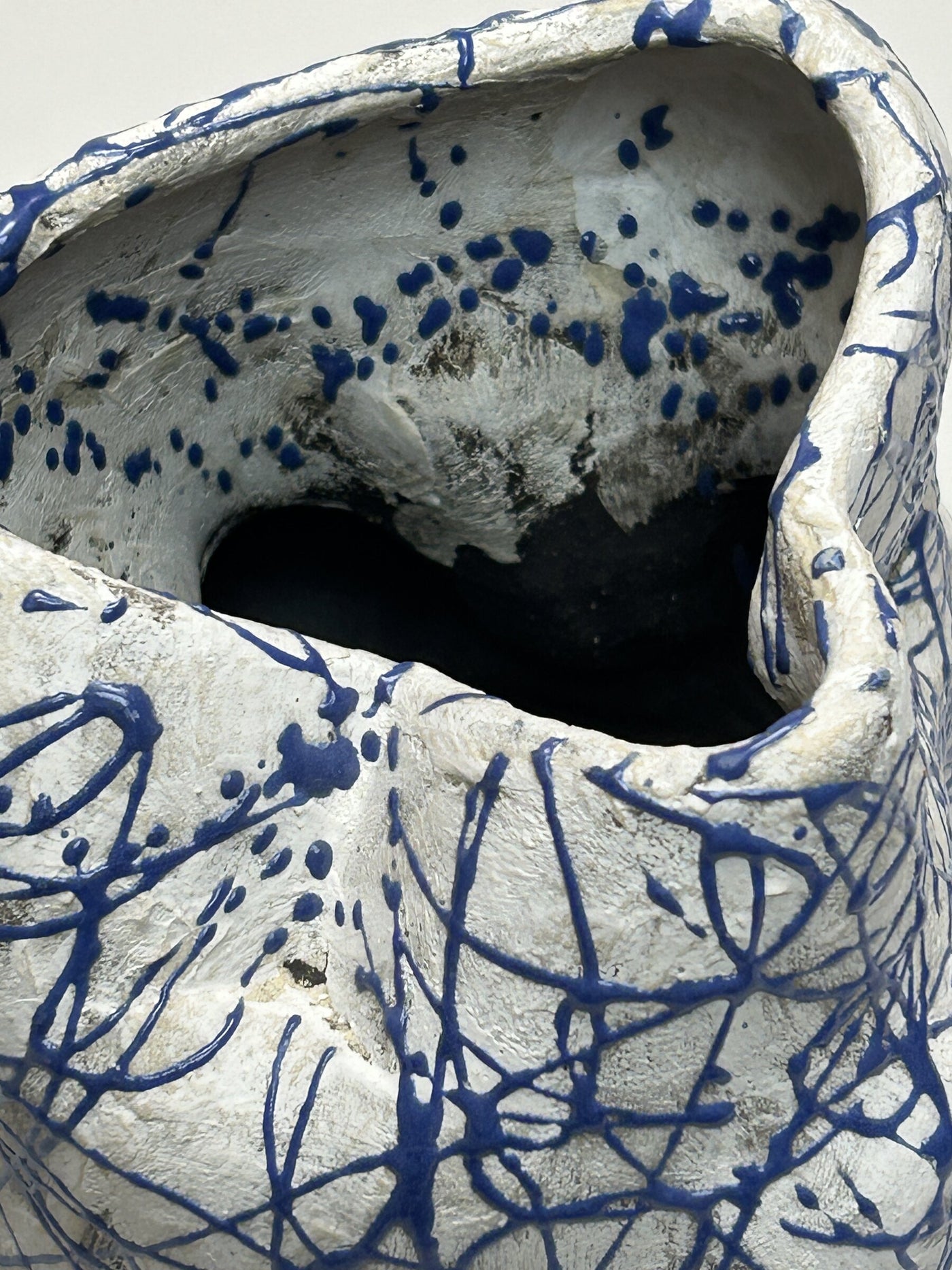 Splattered Abstract Vessel