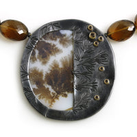 Dendritic Agate Growth Medallion
