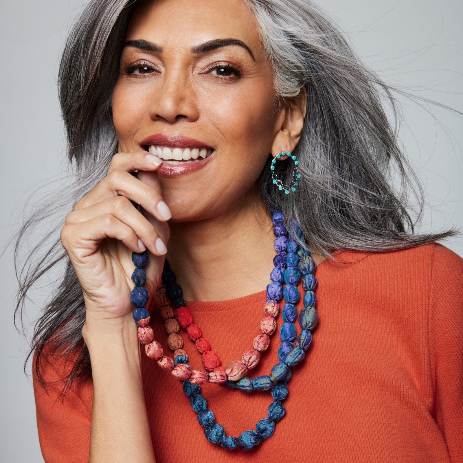 Pebble Chain Earrings